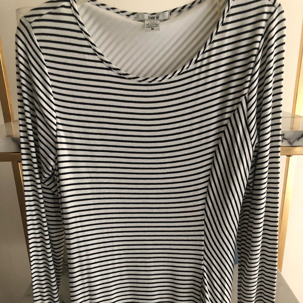Bar III striped dress